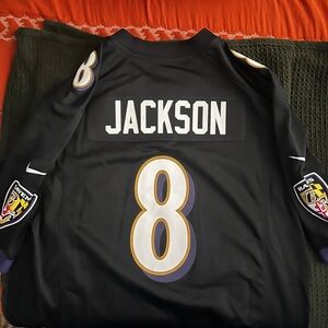 Nike Men's Black Football Jersey